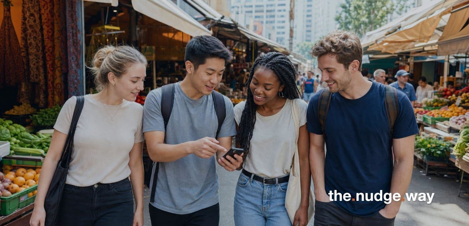 The Nudge Way global finance network representing fair and inclusive access to lending, investing and financial education.